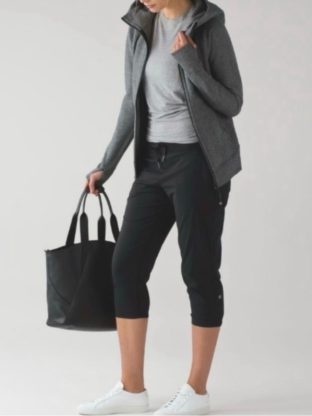 Lululemon Dance Studio Pants Cropped 19”Activewear Casual Black 4